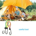 thumbnail image 3 of Transemion 2pcs Tent Elastic Rope Wear-resistant Stretch Ropes Strong Bearing Capacity Yellow 1Set, 3 of 6