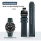 thumbnail image 3 of Correa de reloj de piel de vaca de alta calidad para pulsera Citizen CA0690 CA0695-17E CA4500 Correa de reloj de caucho y acero para hombre de 20 mm y 22 mm, 3 of 5