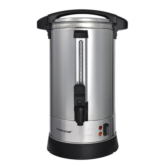 8 Liter Water Boiler and Hot Water Dispenser - Double Layer Beverage with Safety Lock Lid