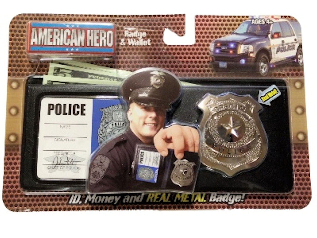 toy police badge walmart
