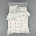 thumbnail image 2 of Ambesonne Birds Bedding Set 3 Pcs, Pigeons Carrying Flowers, Twin, Multicolor, 2 of 3