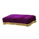 thumbnail image 2 of Funda protectora para silla de piano, elegante y moderna, a prueba de polvo. violeta, 2 of 9