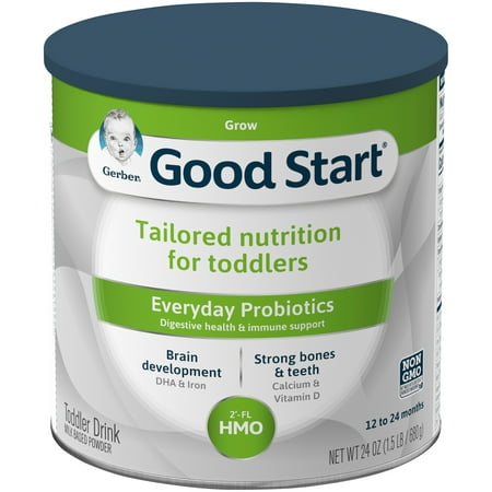 Gerber Good Start Grow Everyday Probiotics Powder Toddler Drink, Stage 3, 24
