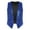 Royal Blue, variant on DPOIS Men's Sequins Vest Shiny Party Nightclub Stylish Suit Vest Waistcoat Silver 4XL