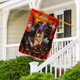 thumbnail image 3 of Flagwix Halloween Flag, German Shepherd Halloween Decoration, Fall Decor, Outdoor Canvas Double-sided Printed Flag 30x40 House Flag, 3 of 3