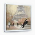 thumbnail image 1 of Love in Paris VI - Romantic French Country Framed Canvas, 1 of 3