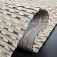 thumbnail image 5 of SAFAVIEH Marbella Frederick Striped Area Rug, Beige/Rust, 5' x 8', 5 of 11