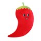 thumbnail image 1 of Muñeca de peluche con dibujos animados suaves, relleno de chile, pimiento rojo, 55 cm, 1 of 1