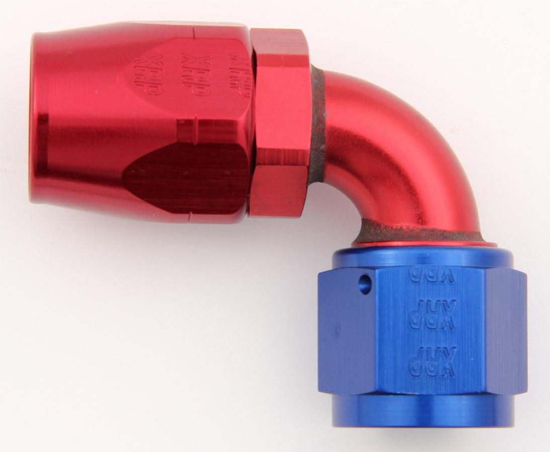Non-Swivel 12 AN Hose to 12 AN Female XRP 109012 Fitting Hose End 90 Degree