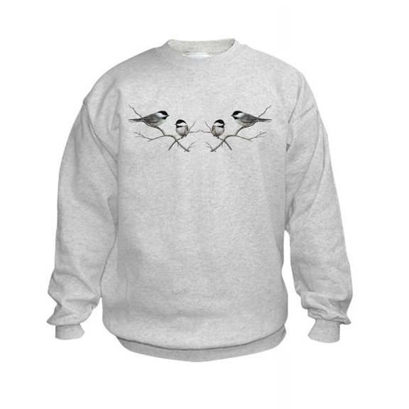 CafePress - Chickadee Song Bird Kids Sweatshirt - Kids Sweatshirt, Youth Crew Neck Sweatshirt