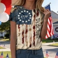 thumbnail image 2 of Leey-World 250 Years of Freedom 1776 2026 July 4th 250th Birthday T-Shirt 250th Anniversary Usa Shirt V Neck(Khaki,XL), 2 of 7