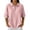 Pink, variant on Women's Waffle Polos Shirts Short Sleeve Henley T Shirt Summer Casual Loose Tops, M
