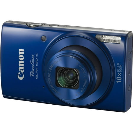 Canon PowerShot ELPH 190 IS Digital Camera (Blue) (Best Canon Elph Camera)