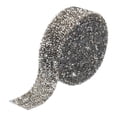 thumbnail image 1 of Unique Bargains 1 Roll 3 Yards Self Adhesive Crystal Rhinestone Diamond Ribbon for Crafts Project Grey, 1 of 5