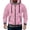 Pink, variant on Xdegoge Full Zip Hooded Sweatshirts for Men Color Block Lightweight Athletic Jackets Casual Long Sleeve Activewear Gym Workout Track Tops with Pockets