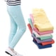 thumbnail image 2 of Pantalones pitillo para niñas de 3 a 12 años, leggings elásticos para bebés, nuevos leggings ajustados para niños de 2022, jeans de imitación de color sólido, 2 of 5