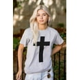 thumbnail image 5 of Holy Jesus Christ Christian Men's Graphic T Shirt Tees Brisco Brands L, 5 of 6