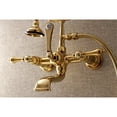 thumbnail image 4 of Kingston Brass AE551T2 7" Wall Mount 2-Handle Tub Fauce AE551T2, 4 of 5