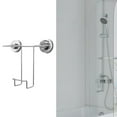 thumbnail image 4 of Revistero de acero inoxidable con ventosa para baño, revistero, periódico, cesta, 4 of 5