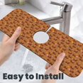thumbnail image 6 of Sikiie Dachshund And Ball Splash Guard for Sink Faucet-1 PC Super Absorbent Fast Drying Mat Sink Gadgets-Splash Guard for Kitchen, Sink Mat, 6 of 7