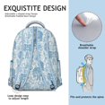 thumbnail image 5 of Cute Elephant Design Work Backpack - Waterproof Durable School Bag, Fashionable Laptop Backpack for College, Comfortable Straps, Elephant Themed, 5 of 6