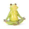 thumbnail image 1 of 1.2m Estatua en miniatura de Yoga para jardín de ranas, adornos de estatuilla de animales sentados en el inodoro para decoración de jardines de hadas de patio de césped al aire li, 1 of 5