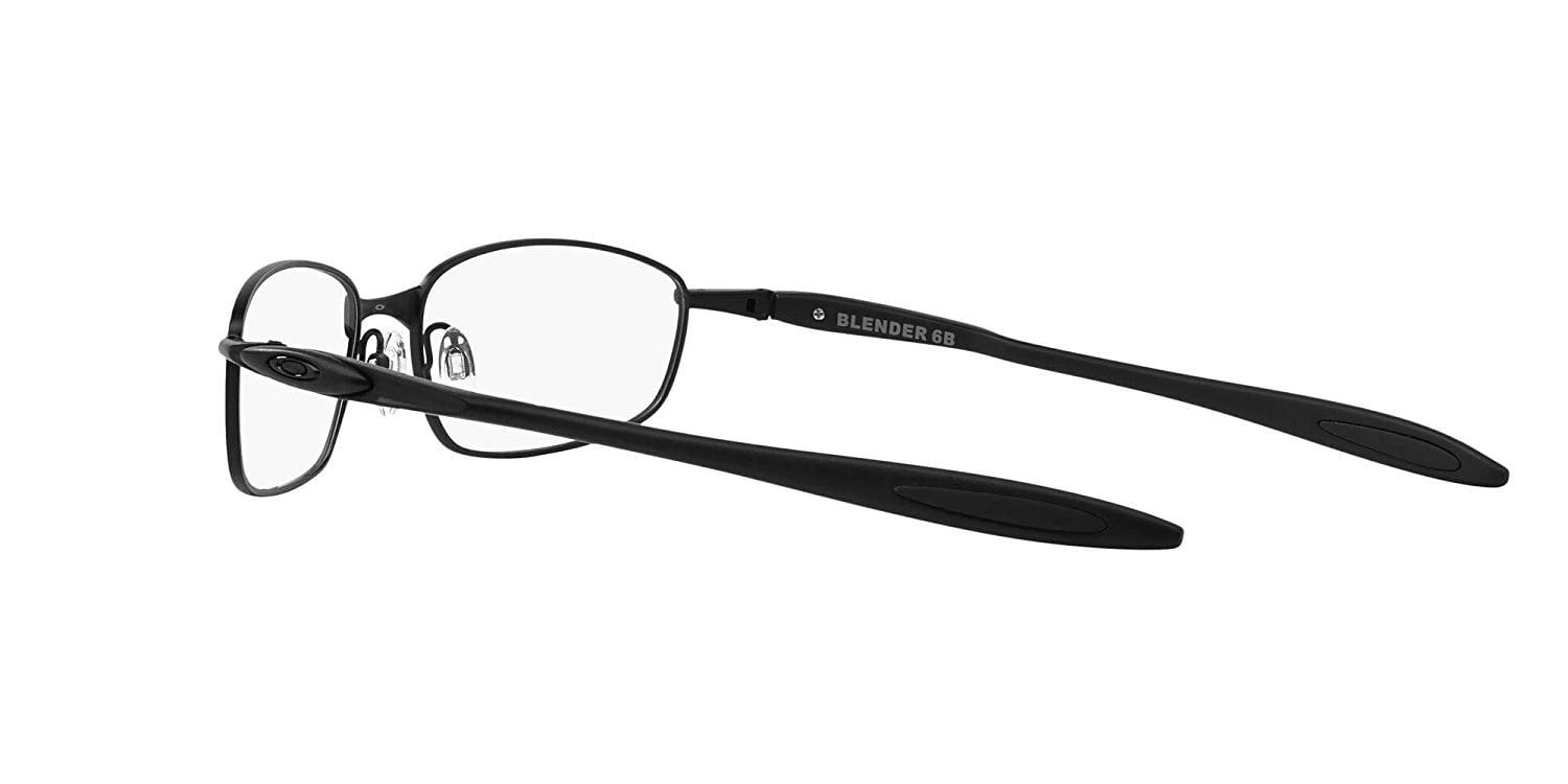 Oakley OX3162-0355 Blender 6B Satin Black Rectangular Men's Metal Eyeglasses
