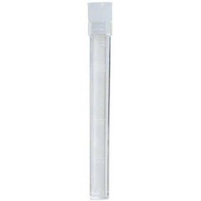 LaMotte 0106 Plastic Test Tube and Cap, 5-10 mL