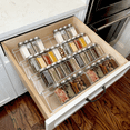 thumbnail image 5 of ACDANC 2026 New Spice Rack,Adjustable Acrylic Seasoning Organizer with Tiered Design for Spice Jars, 5 of 5