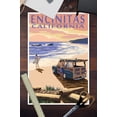 thumbnail image 2 of Encinitas, California, Woody on Beach (12x18 Wall Art Poster, Room Decor), 2 of 3