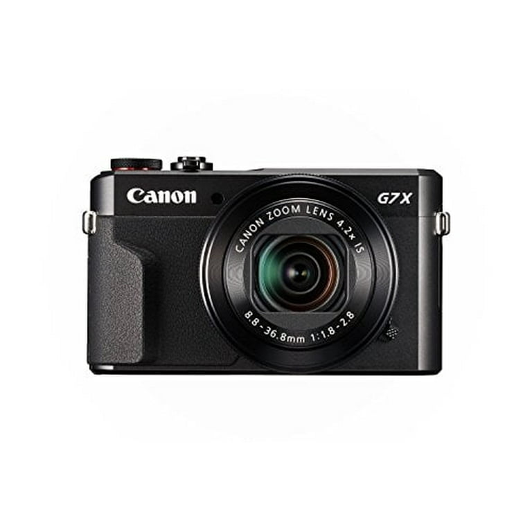 流行に  PowerShot Canon G7 Black | Compact Screen Flip | II Mark X デジタルカメラ