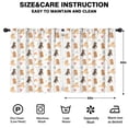 thumbnail image 2 of Blackout Kids Curtains,Dog Love Rainbow Childrens Insulated Curtains Set Of 2,Bedroom Essentials,Toddler Room Decor 52x63in(132x160cm), 2 of 4
