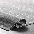 thumbnail image 5 of nuLOOM Moroccan Blythe Area Rug, 10' x 14', Dark Grey, 5 of 5