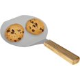 thumbnail image 3 of Extra-Large Stainless Steel Wide Spatula Turner Strong Wooden Handle - Dishwasher Safe Kitchen Utensil - Heavy Duty Oversized Metal Lifter Grilling, Cooking, Baking Cake & Cookies pancake spatula, 3 of 6