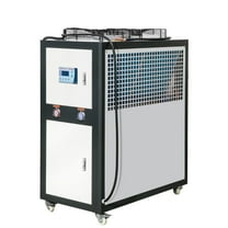 KFFKFF Air-cooled Industrial Water Chiller 9.4HP 16 Gal 60L for Cooling Water