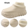 thumbnail image 1 of Botas plataforma Zapatos la casa invierno para hombres Fuera piel forrada CALIENTE COMOSA ANTI-SLIP, 1 of 8