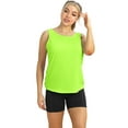 thumbnail image 4 of icyzone Open Back Athletic Yoga Tops Gym Shirts Workout Tank Tops for Women, 4 of 5