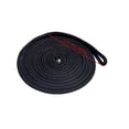 thumbnail image 1 of Black 1/2 Inch×20 Ft Nylon Dock Line Double Braided ,Easy to Use, 1 of 3