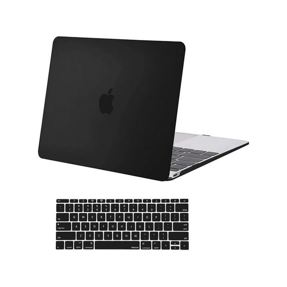 Compatible with MacBook 12 inch Case with Retina Display Model: A1534, Release 2017 2016 2015, Plastic Hard Shell Case with Keyboard Cover Skin