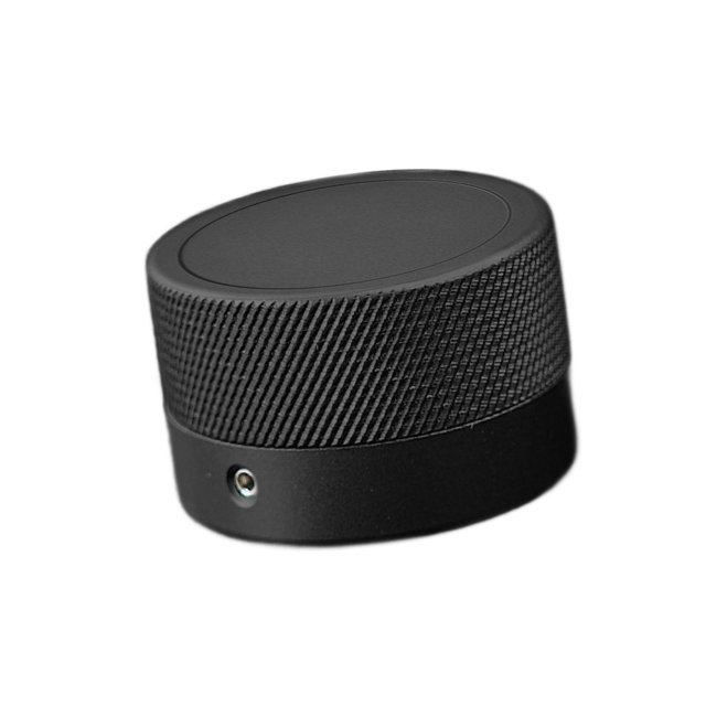 jinwen Billiard Chalk Holder Aluminum Alloy Small Easy to Use Screwed Cap Practical Black