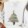 thumbnail image 6 of Craaazy Women's Round Neck Merry Christmas Printed Long Sleeve Tops Gifts, 6 of 8