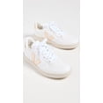 thumbnail image 4 of Tenis Veja V-10 en piel, color blancos y platine para mujer, 4 of 4