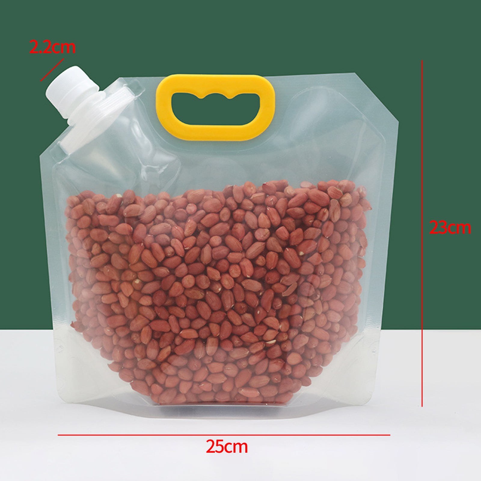 100Pcs/Set Spot PE Ziplock Bag Thickened 8MM Food Seal Bag Large