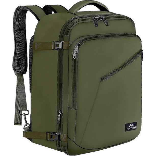 MATEIN Carry on Backpack Extra Large Travel Backpack Expandable Airplane Approved Weekender Bag for 26s