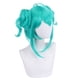 thumbnail image 3 of Peluca para cosplay Miku Anime White Rabbit, color verde claro, 50 cm, 3 of 4