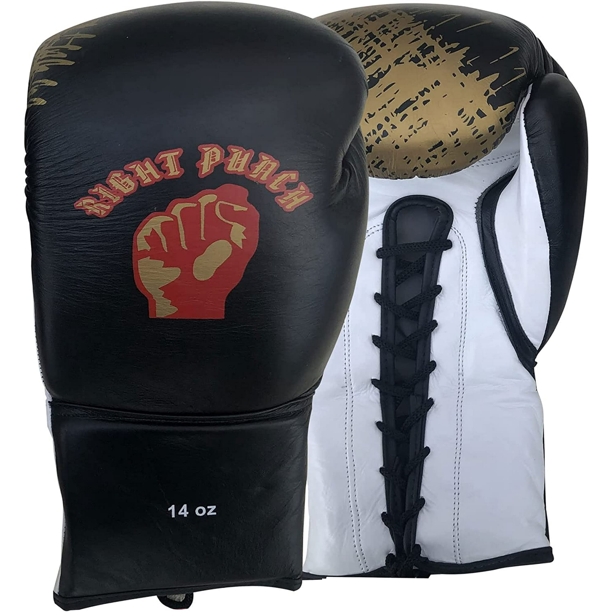 Gants de boxe en cuir PU professionnel Mma, pièces, Design