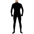 thumbnail image 4 of RTKFRFLM Kids Spandex Dance Leotard Solid Color Long Sleeve One Piece Bodysuit Unitard Gymnastics Performance Costume, 4 of 4