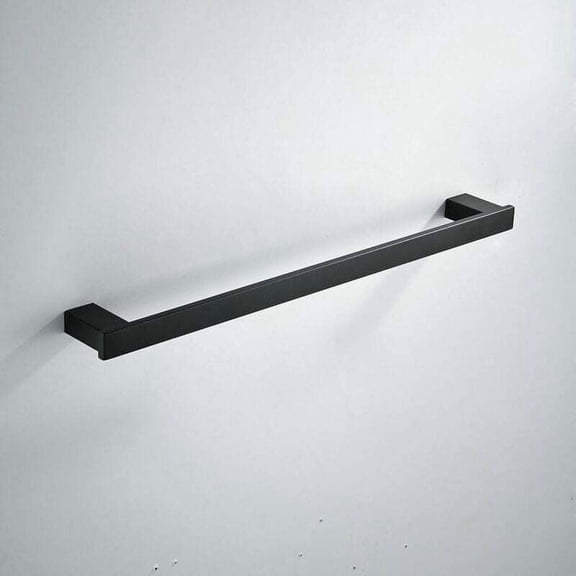 Black Stainless Steel Towel Bar 40cm for Bathroom, BA8003B-40