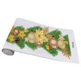 thumbnail image 1 of Cinta de pegatinas navideñas de 1M, pintura de diamante artesanal, cinta decorativa navideña hecha a mano, cinta de vidrio autoadhesiva de Corte libre, manualidades, 1 of 4