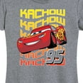 thumbnail image 3 of Disney's Cars - KACHOW 95 - Women's Short Sleeve Graphic T-Shirt, 3 of 5